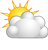 Ein paar Wolken
