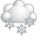 Mäßiger Schnee